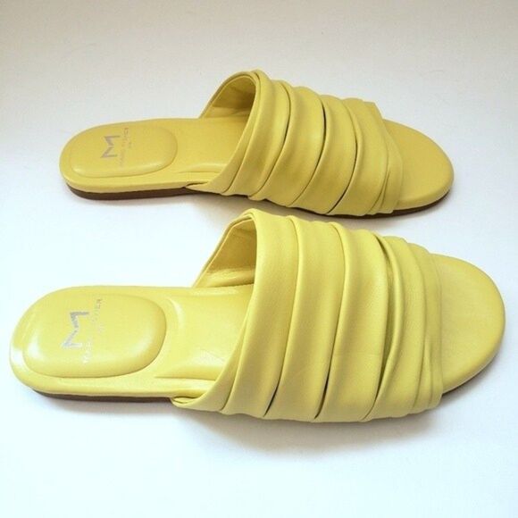 Marc Fisher Slides NEW Sandals Flats Oswin Size 6 - Picture 5 of 8